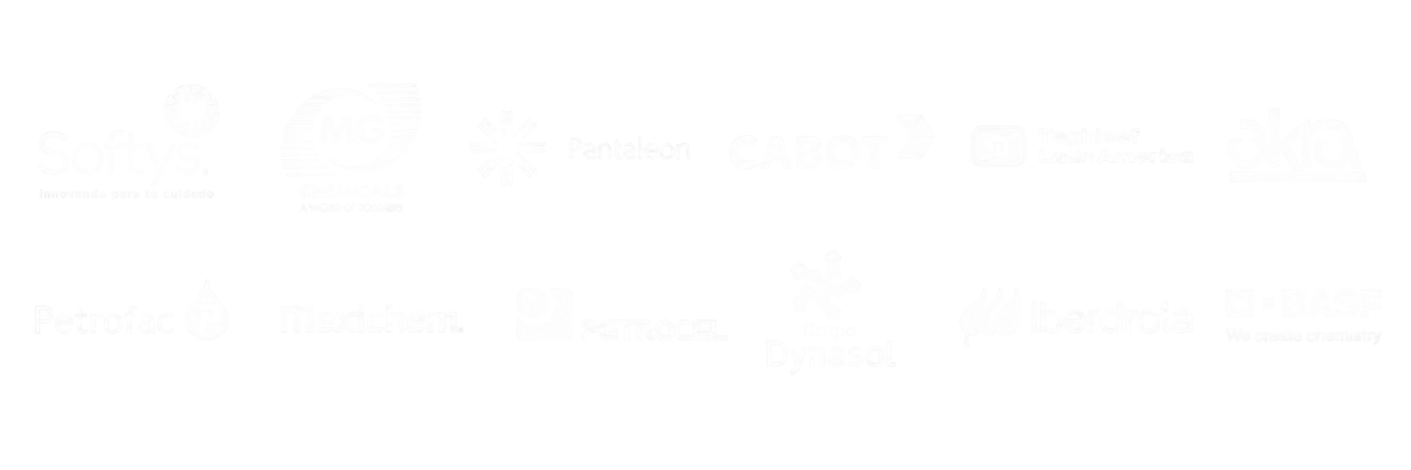 Logotipos de algunos clientes de CEITAM
